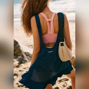 Free People Movement Twirl Tunic Mesh Tank